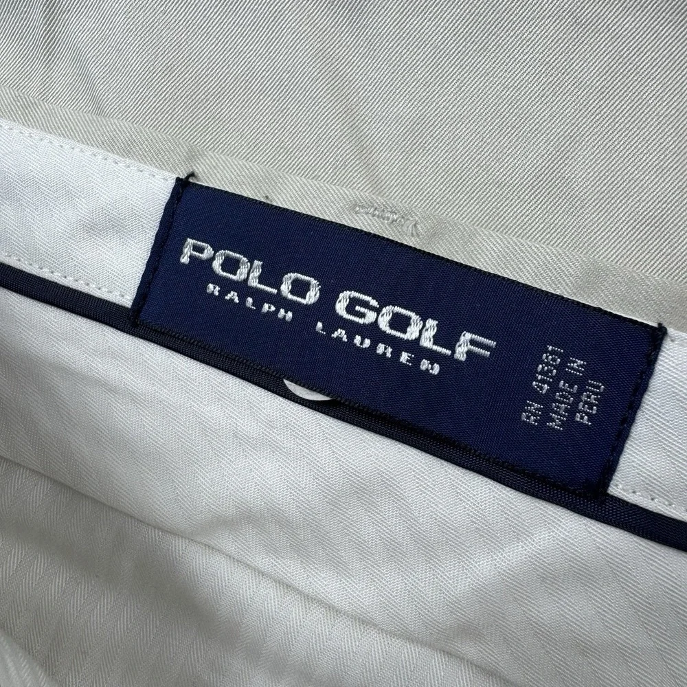 Polo Ralph Lauren Khaki Cotton Links Pant Mens Chino Size 42x30 NWT